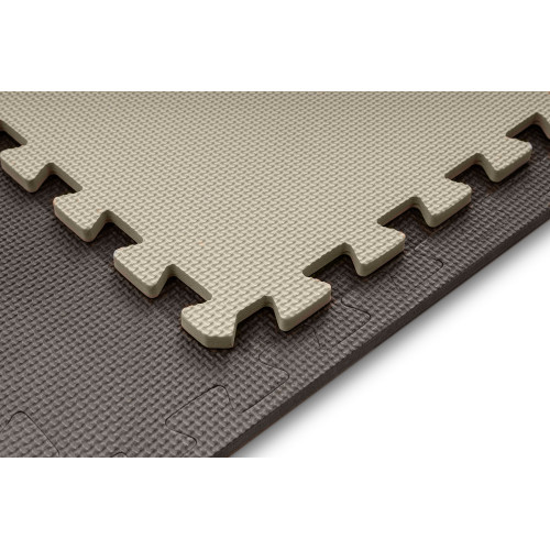 Мат-пазл  Hop-Sport HS-A010PM-4 EVA 1cm 4 части beige-brown - фото №3